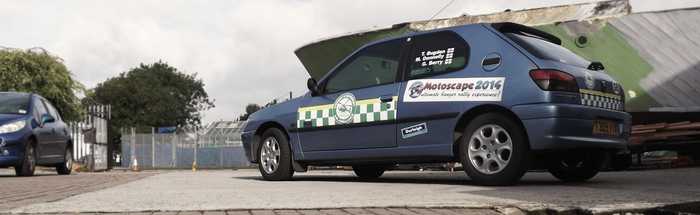 We were given the opportunity to sponsor the Peugeot in support of the very worthy cause ‘Somerset and Dorset Air Ambulance’